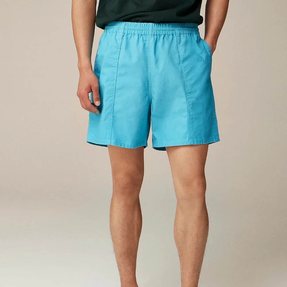 J.‎ Crew Mens 6'' Frosted Aqua Heritage Gym Short